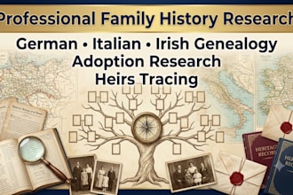 research your german italian ireland ancestors adoption traces and heirs tracing