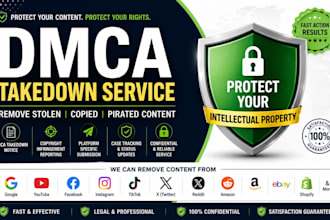 send dmca takedown to remove copyright violating images
