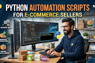 make python automation scripts for ecommerce sellers