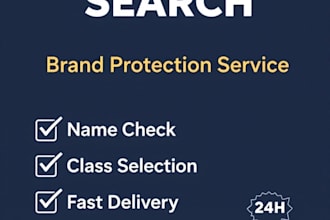 do trademark search and registration for your brand