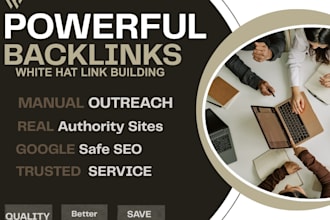 build powerful white hat SEO backlinks for your website