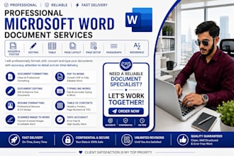 affordable ms word typing