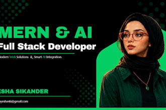 be your full stack, mern developer and build ai software