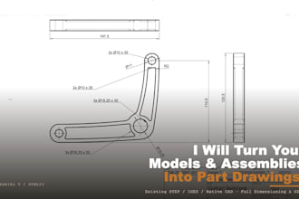 turn 3d models into full sketches and schematics