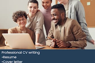 write professional letters cvs and business content