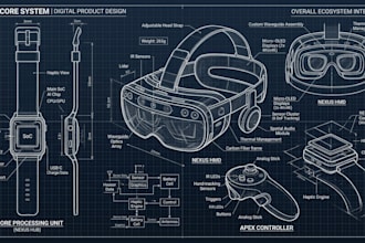 sketch the design for your product with detail