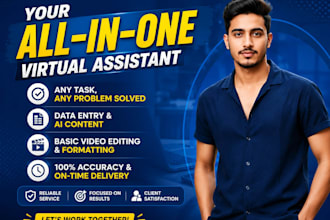 be your expert virtual assistant and solve any remote task