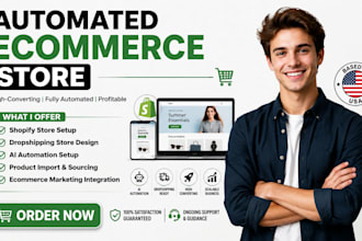 setup automated shopify dropshipping store ai automation dropified dsers klaviyo