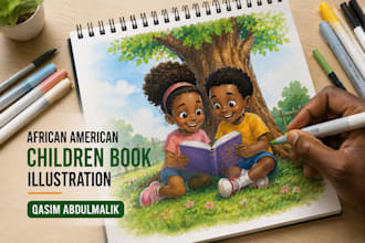 do african american children book illustration