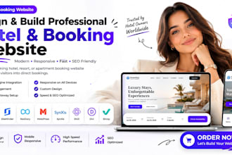 build smoobu mews siteminder resdiary motopress synxis shiji divi sirvoy website