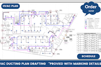 do mep drafting for electrical, hvac and plumbing, mep plan in autocad
