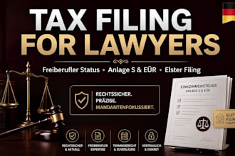 file german tax for legal consultants, attorneys and law firm partners anlage s