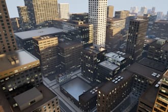 build roblox city map, roleplay map, and open world environments