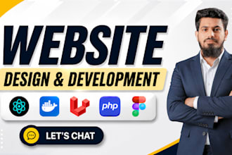 build website, website design, website development, full stack developer