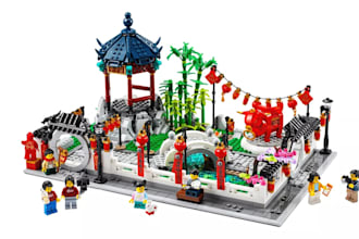 do 3d lego design,3d lego set moc model,house,technic car with instruction