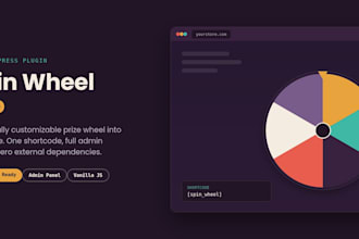install and customize a wordpress spin wheel plugin