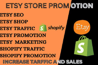 do esty marketing, esty seo listing, and esty shop promotion