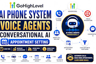 gohighlevel ai phone system voice agents conversational ai appointment setting