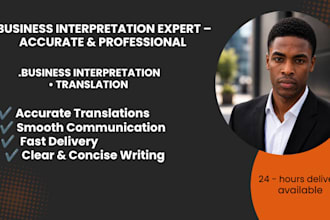 provide multilingual business interpretation