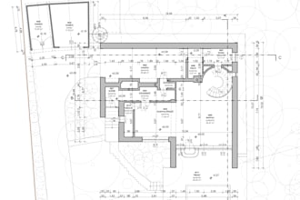 convert floor plans from PDF, sketch, or image to cad