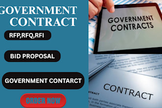 write sam gov proposal rfp rfq bid