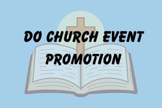 church event promotion html