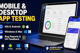 test, review, and promote your software, ios or android app