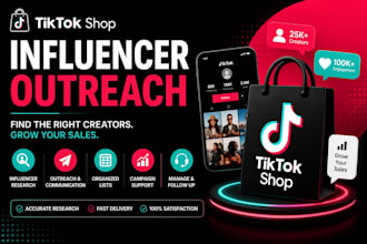 find tiktok shop influencers for affiliate marketing