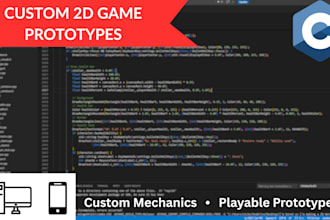 program a custom 2d game prototype in c plus plus