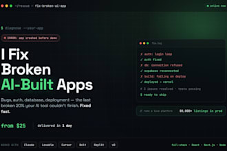 build or fix your mvp with lovable cursor and claude code