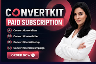 setup convertkit email automation welcome nurture paid subscription workflow