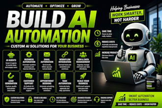 build custom ai automation workflows
