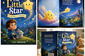 create ai children book illustrations and book covers