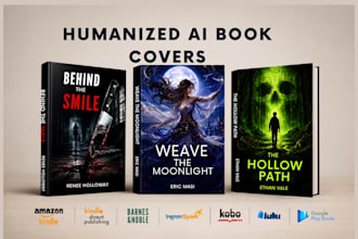 humanize ai fantasy book cover  romance book cover ebook cover kindle cover