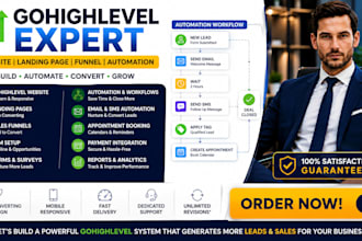 do go high level landing page go high level website go high level automation