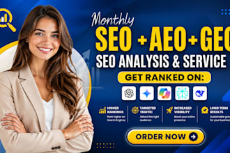 do onpage seo geo aeo service for wordpress shopify custom website
