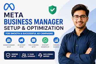 set up facebook business manager fb ad account with expert fb ads