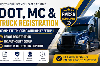 do dot, mc number, truck registration and fmcsa compliance
