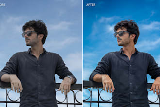 do premium color grading and color correction in lightroom