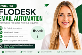 fix flodesk email automation workflows triggers welcome sequence email template
