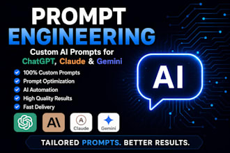 build custom chatgpt promts for your business