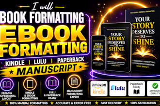 buchformatierung ebook formatierung kindle formatierung taschenbuch manuskript