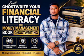 ghostwrite your financial literacy or money management book