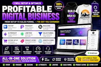 payhip website pensight beacons ai product listing linktree sales funnel estore