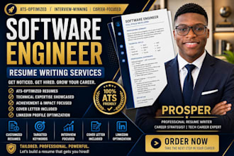 write ats resume for software engineer, IT and tech jobs