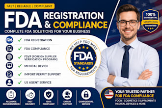 do fda registration fda compliance fsvp medical device import permit US agent