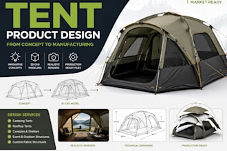 design custom camping tents and outdoor shelter products