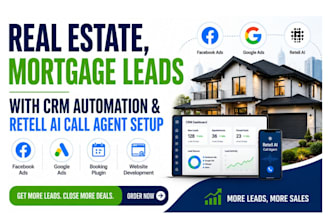 generate real estate, mortgage leads with retell ai call agent, ai voice agent
