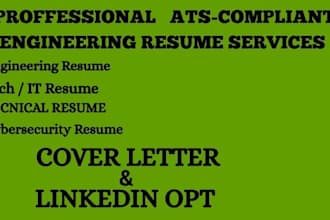 write a job winning professional resume and CV