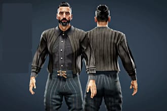 realistic metahuman unreal engine game character metahuman clothing daz3d 3dhair